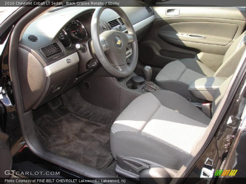 Black Granite Metallic / Ebony 2010 Chevrolet Cobalt LT Sedan