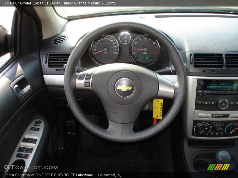 Black Granite Metallic / Ebony 2010 Chevrolet Cobalt LT Sedan