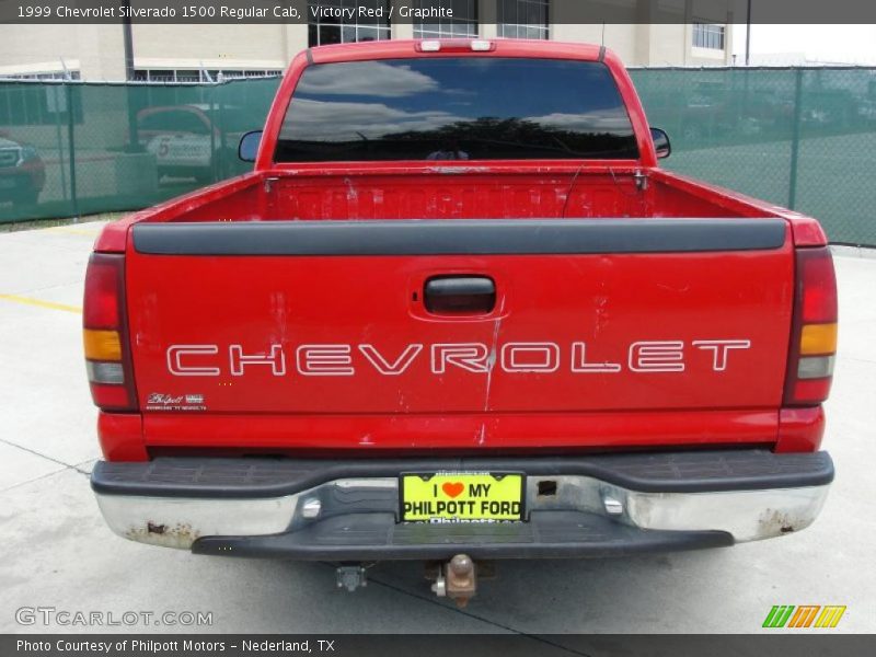 Victory Red / Graphite 1999 Chevrolet Silverado 1500 Regular Cab