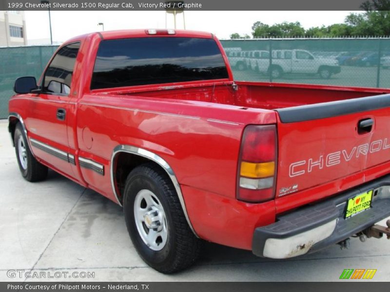Victory Red / Graphite 1999 Chevrolet Silverado 1500 Regular Cab