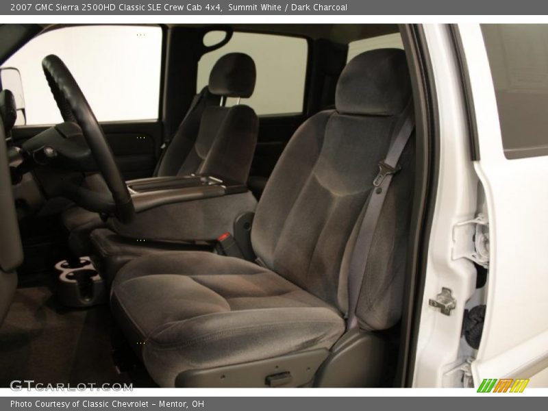 Summit White / Dark Charcoal 2007 GMC Sierra 2500HD Classic SLE Crew Cab 4x4