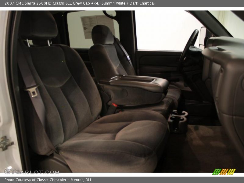Summit White / Dark Charcoal 2007 GMC Sierra 2500HD Classic SLE Crew Cab 4x4