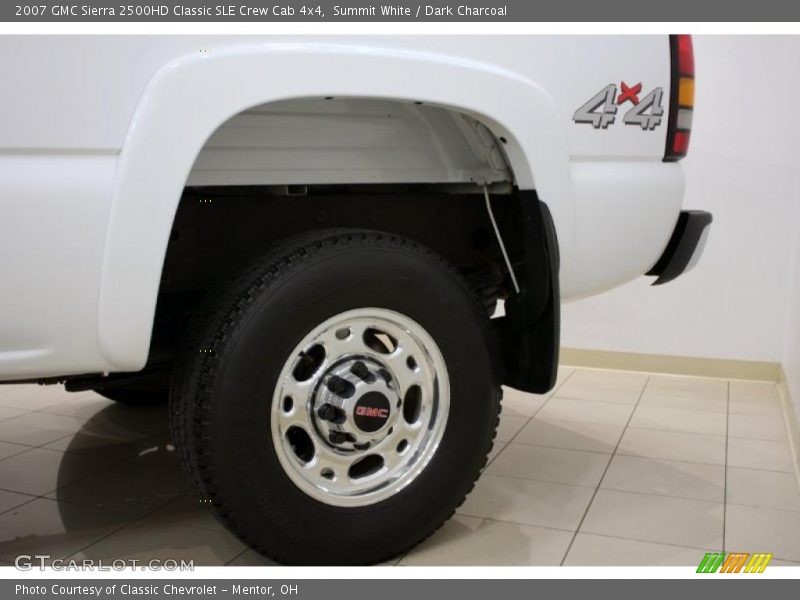 Summit White / Dark Charcoal 2007 GMC Sierra 2500HD Classic SLE Crew Cab 4x4