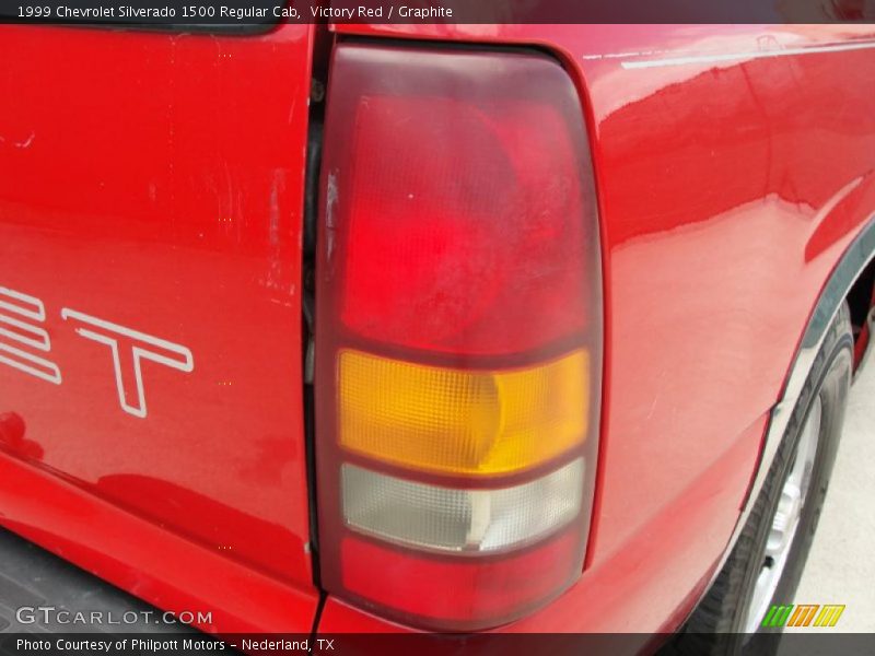 Victory Red / Graphite 1999 Chevrolet Silverado 1500 Regular Cab