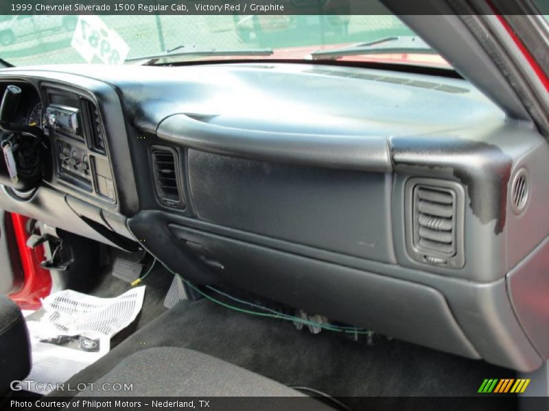 Victory Red / Graphite 1999 Chevrolet Silverado 1500 Regular Cab