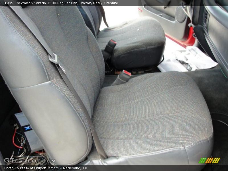 Victory Red / Graphite 1999 Chevrolet Silverado 1500 Regular Cab