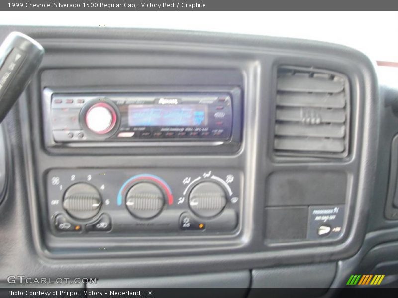 Victory Red / Graphite 1999 Chevrolet Silverado 1500 Regular Cab