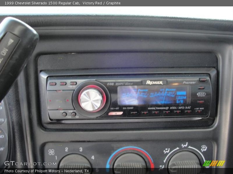 Victory Red / Graphite 1999 Chevrolet Silverado 1500 Regular Cab