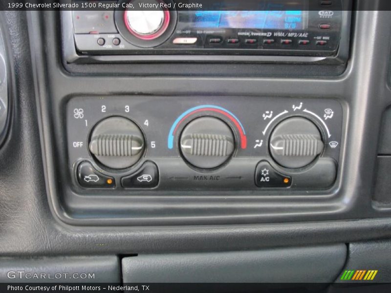 Victory Red / Graphite 1999 Chevrolet Silverado 1500 Regular Cab