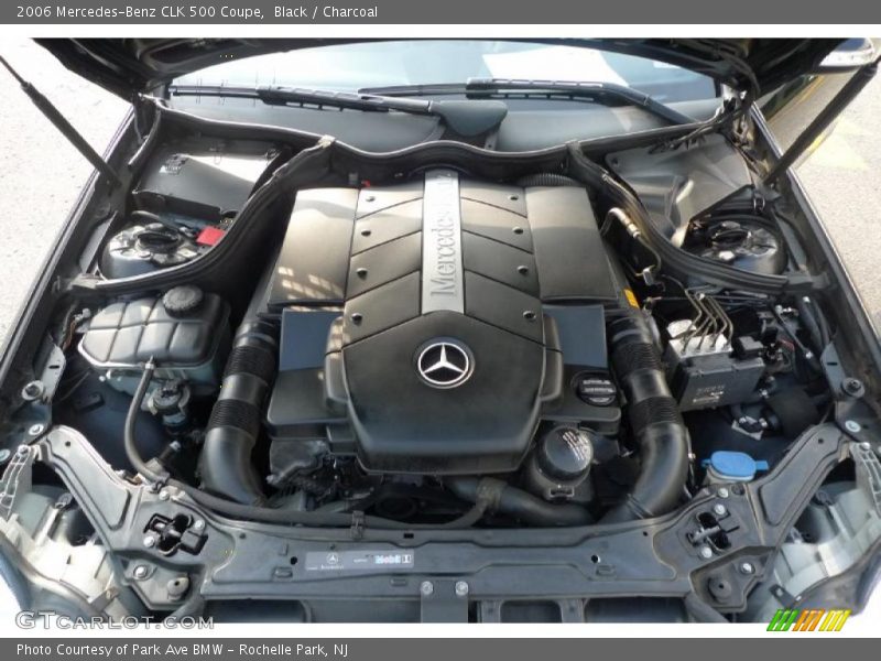 Black / Charcoal 2006 Mercedes-Benz CLK 500 Coupe
