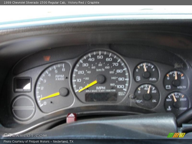 Victory Red / Graphite 1999 Chevrolet Silverado 1500 Regular Cab