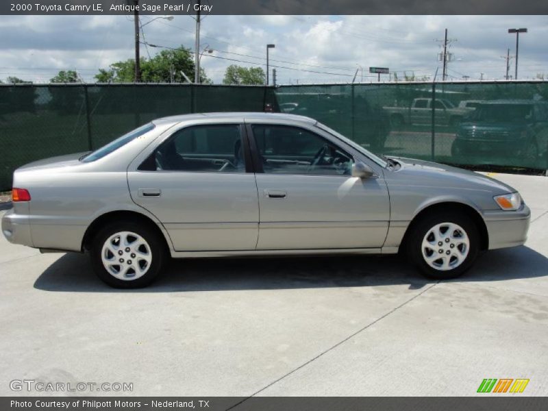 Antique Sage Pearl / Gray 2000 Toyota Camry LE