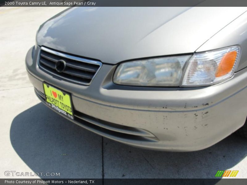 Antique Sage Pearl / Gray 2000 Toyota Camry LE
