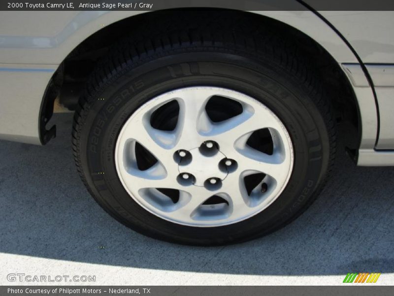 Antique Sage Pearl / Gray 2000 Toyota Camry LE