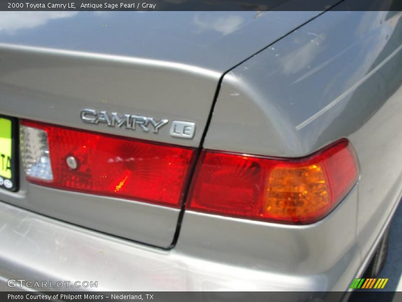 Antique Sage Pearl / Gray 2000 Toyota Camry LE