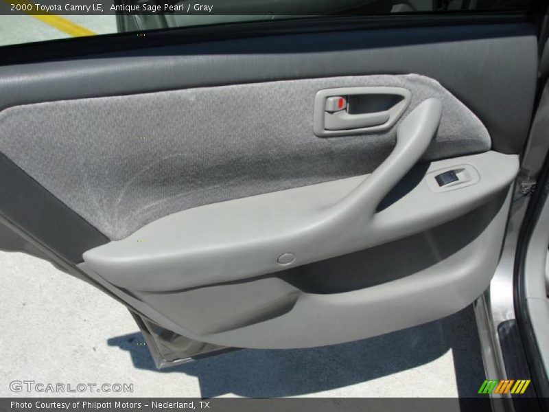 Antique Sage Pearl / Gray 2000 Toyota Camry LE