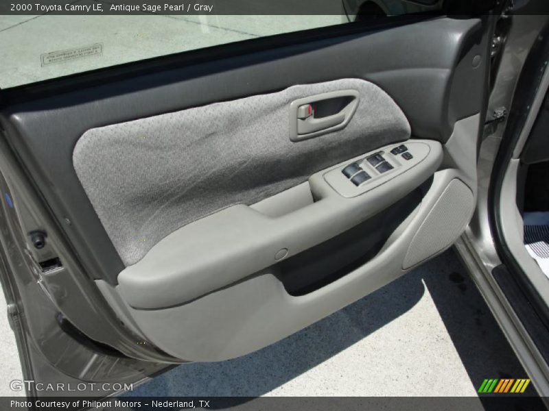 Antique Sage Pearl / Gray 2000 Toyota Camry LE