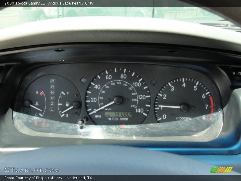 Antique Sage Pearl / Gray 2000 Toyota Camry LE