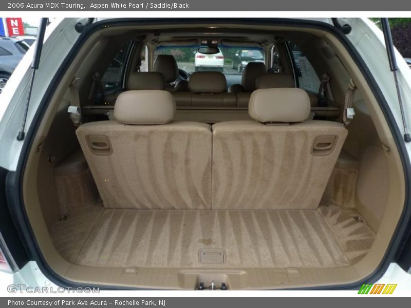 Aspen White Pearl / Saddle/Black 2006 Acura MDX Touring