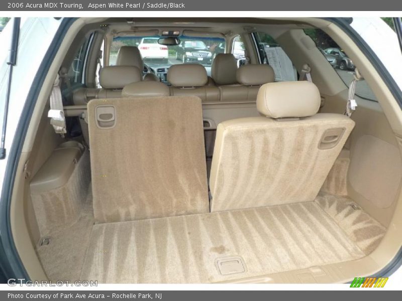 Aspen White Pearl / Saddle/Black 2006 Acura MDX Touring