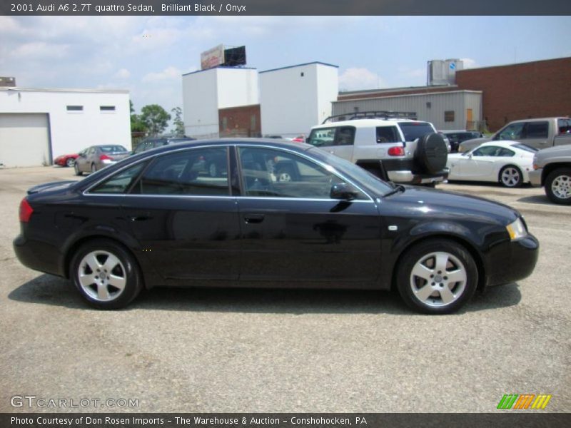 Brilliant Black / Onyx 2001 Audi A6 2.7T quattro Sedan