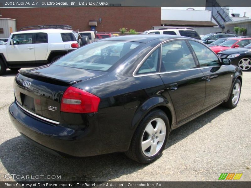 Brilliant Black / Onyx 2001 Audi A6 2.7T quattro Sedan