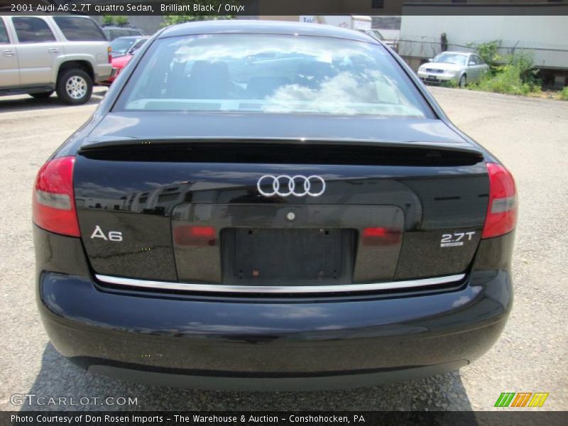Brilliant Black / Onyx 2001 Audi A6 2.7T quattro Sedan