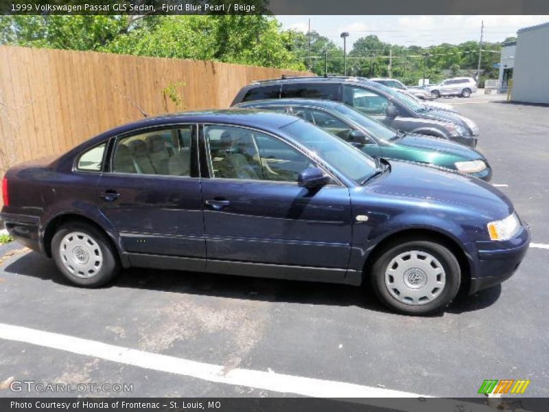 Fjord Blue Pearl / Beige 1999 Volkswagen Passat GLS Sedan