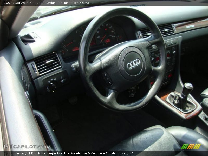 Brilliant Black / Onyx 2001 Audi A6 2.7T quattro Sedan