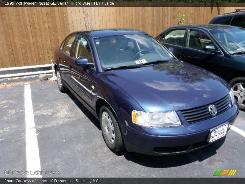 Fjord Blue Pearl / Beige 1999 Volkswagen Passat GLS Sedan