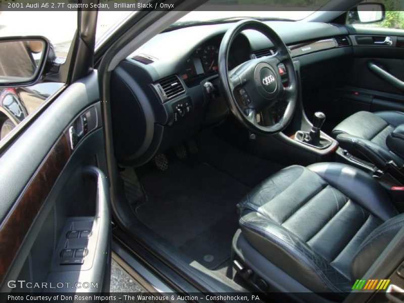 Brilliant Black / Onyx 2001 Audi A6 2.7T quattro Sedan