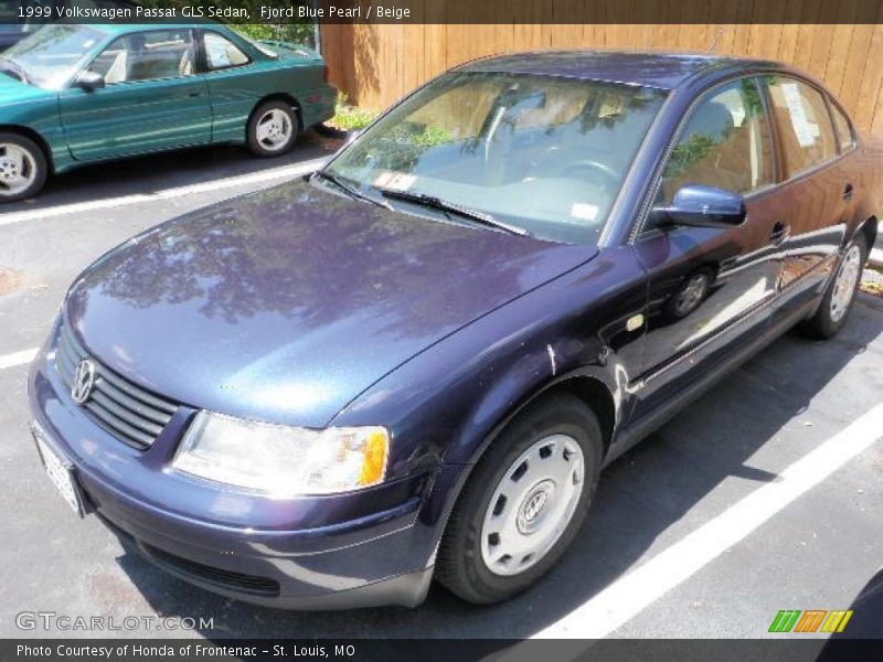 Fjord Blue Pearl / Beige 1999 Volkswagen Passat GLS Sedan
