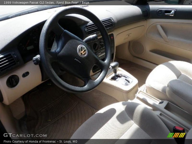 Fjord Blue Pearl / Beige 1999 Volkswagen Passat GLS Sedan