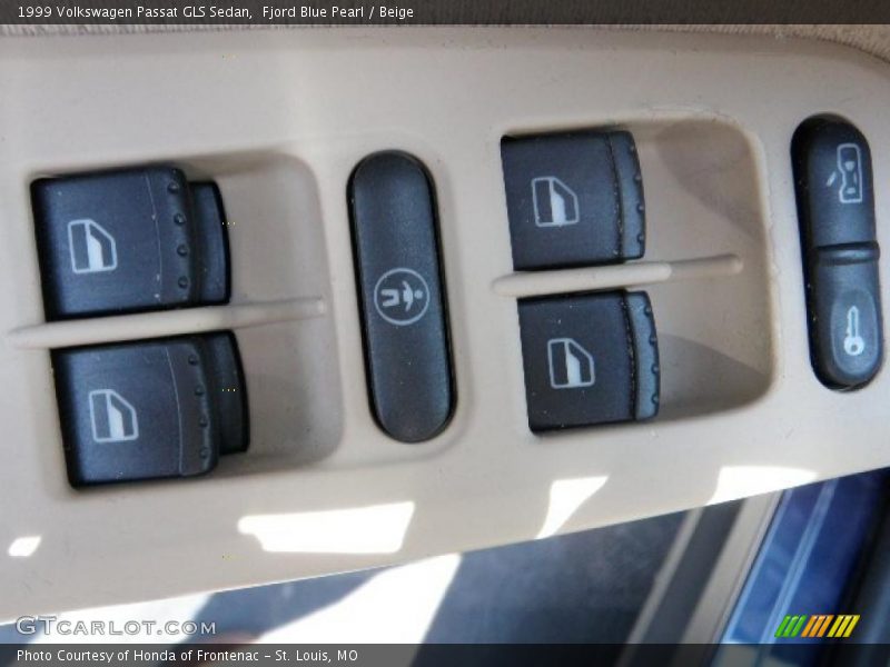 Fjord Blue Pearl / Beige 1999 Volkswagen Passat GLS Sedan