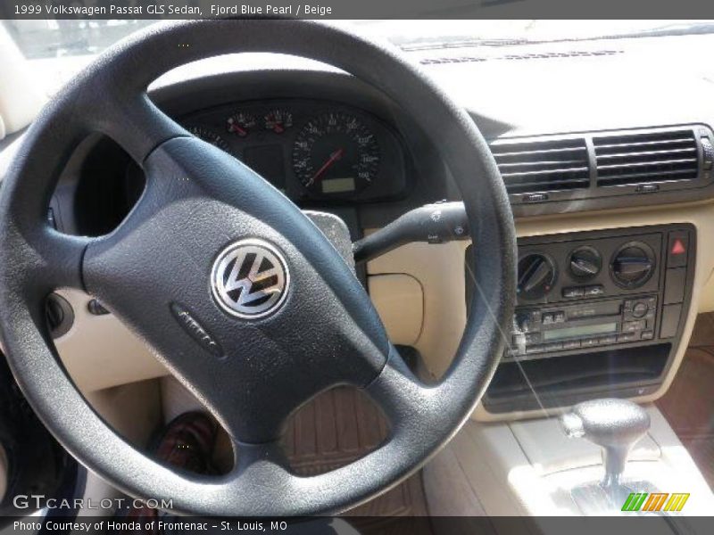 Fjord Blue Pearl / Beige 1999 Volkswagen Passat GLS Sedan