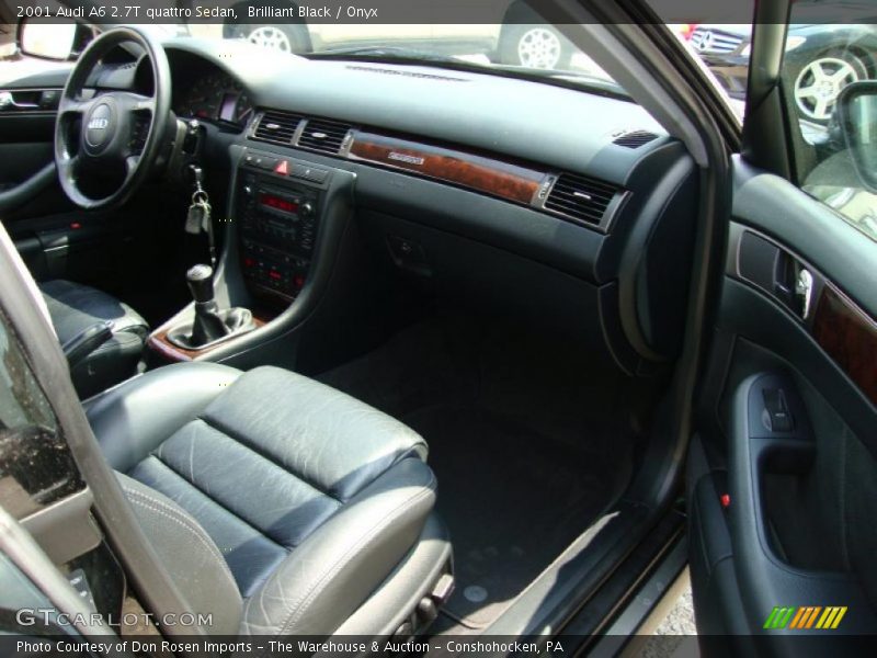 Brilliant Black / Onyx 2001 Audi A6 2.7T quattro Sedan