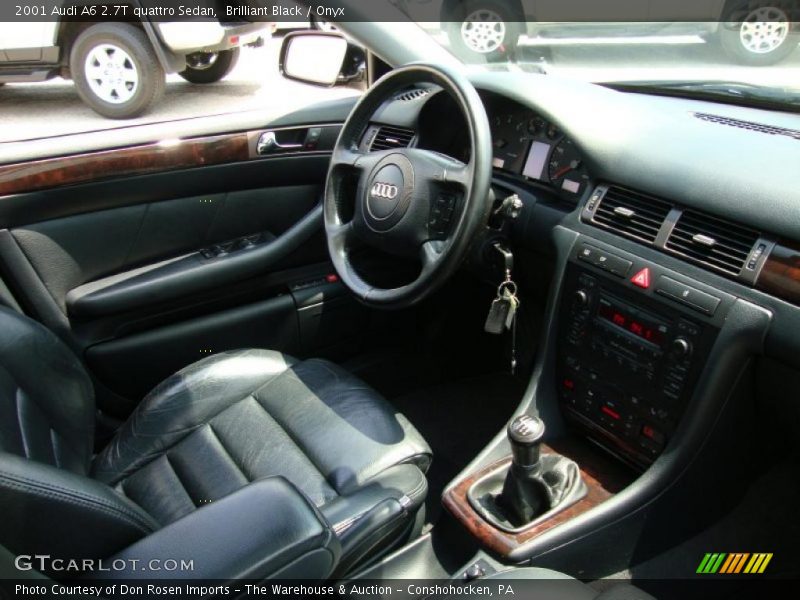 Brilliant Black / Onyx 2001 Audi A6 2.7T quattro Sedan