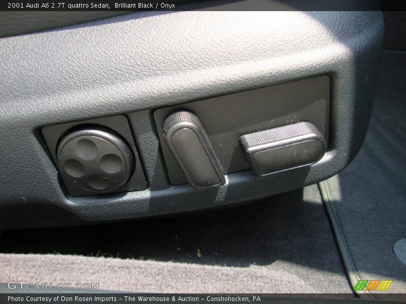 Brilliant Black / Onyx 2001 Audi A6 2.7T quattro Sedan