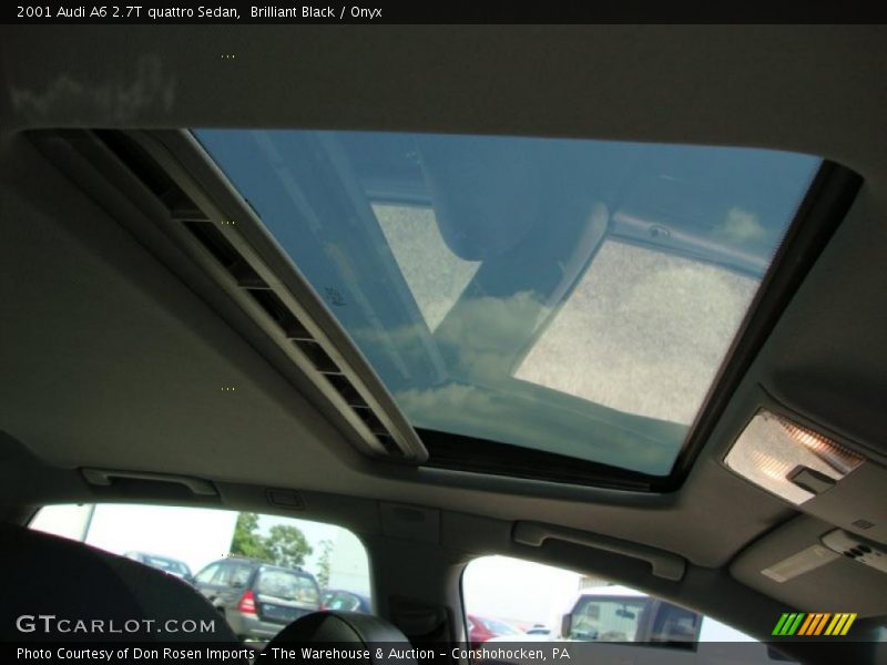 Brilliant Black / Onyx 2001 Audi A6 2.7T quattro Sedan