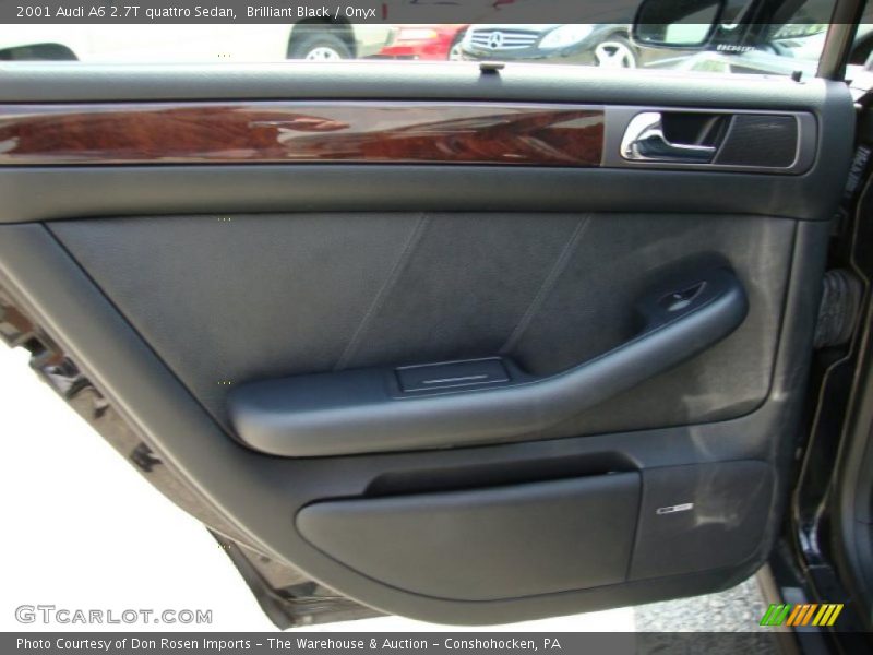 Brilliant Black / Onyx 2001 Audi A6 2.7T quattro Sedan