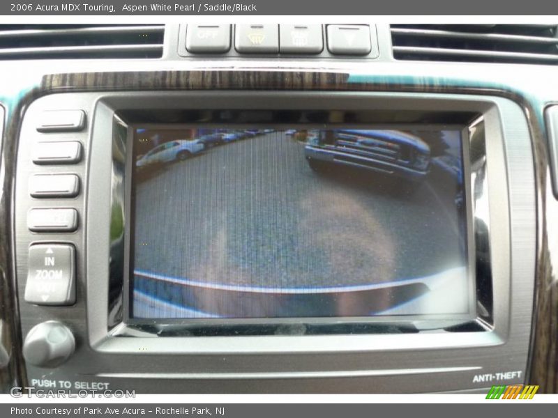 Aspen White Pearl / Saddle/Black 2006 Acura MDX Touring
