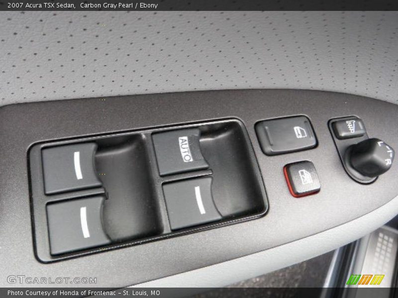 Carbon Gray Pearl / Ebony 2007 Acura TSX Sedan