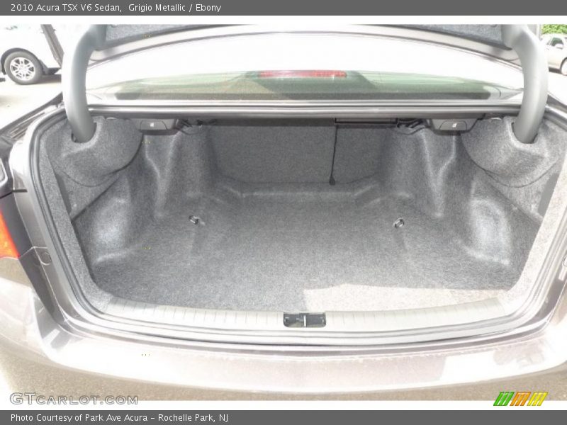 Grigio Metallic / Ebony 2010 Acura TSX V6 Sedan