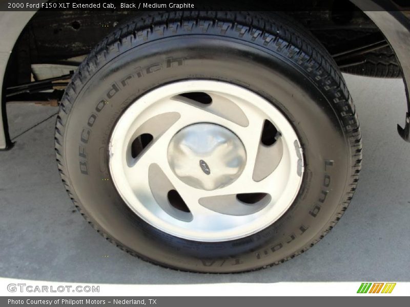 Black / Medium Graphite 2000 Ford F150 XLT Extended Cab
