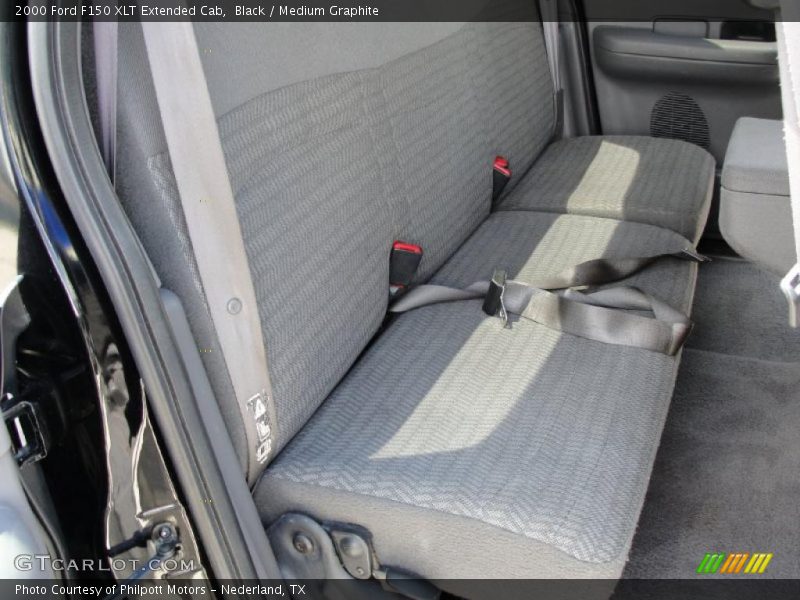 Black / Medium Graphite 2000 Ford F150 XLT Extended Cab