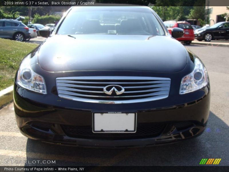 Black Obsidian / Graphite 2009 Infiniti G 37 x Sedan