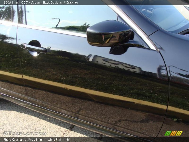 Black Obsidian / Graphite 2009 Infiniti G 37 x Sedan