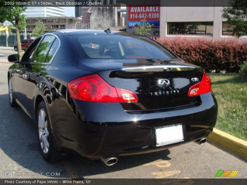 Black Obsidian / Graphite 2009 Infiniti G 37 x Sedan