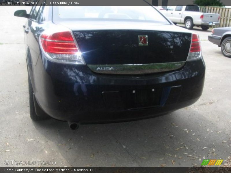 Deep Blue / Gray 2008 Saturn Aura XE 3.5