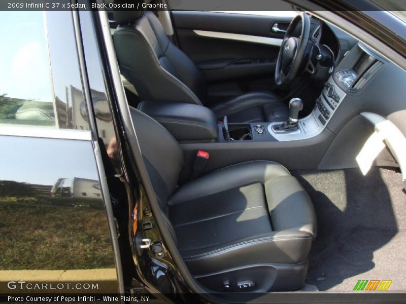 Black Obsidian / Graphite 2009 Infiniti G 37 x Sedan